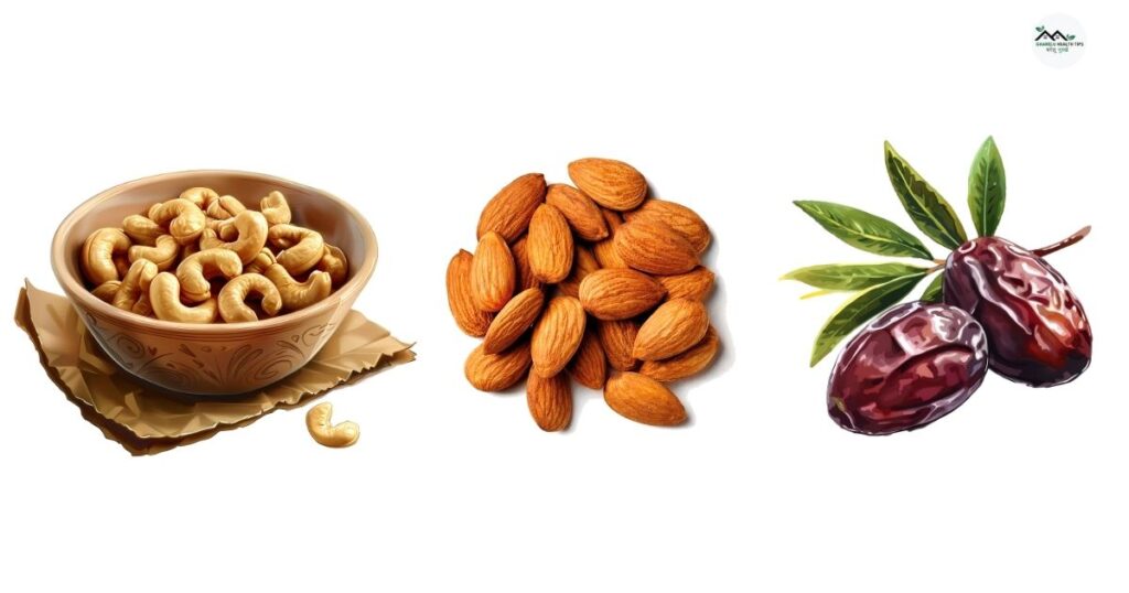 Kaju Badam Khane Ke Fayde | काजू बादाम खाने के फायदे 5 काजू बादाम और खजूर के फायदे