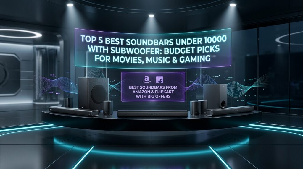 Top 5 Best Soundbar Under 10000 with subwoofer : Budget Picks for Movies, Music & Gaming 2 Top 5 Best Soundbar Under 10000 with subwoofer